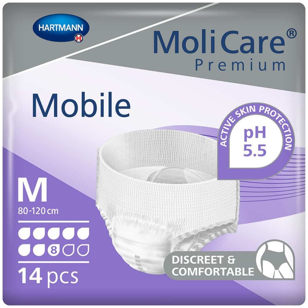 MoliCare Premium Mobile Pants Super Plus Medium 14 Pack