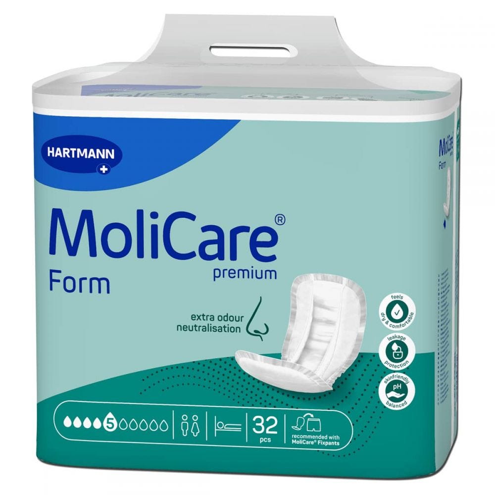 Multipack 4x MoliCare Premium Form Extra 1626ml 32 Pack