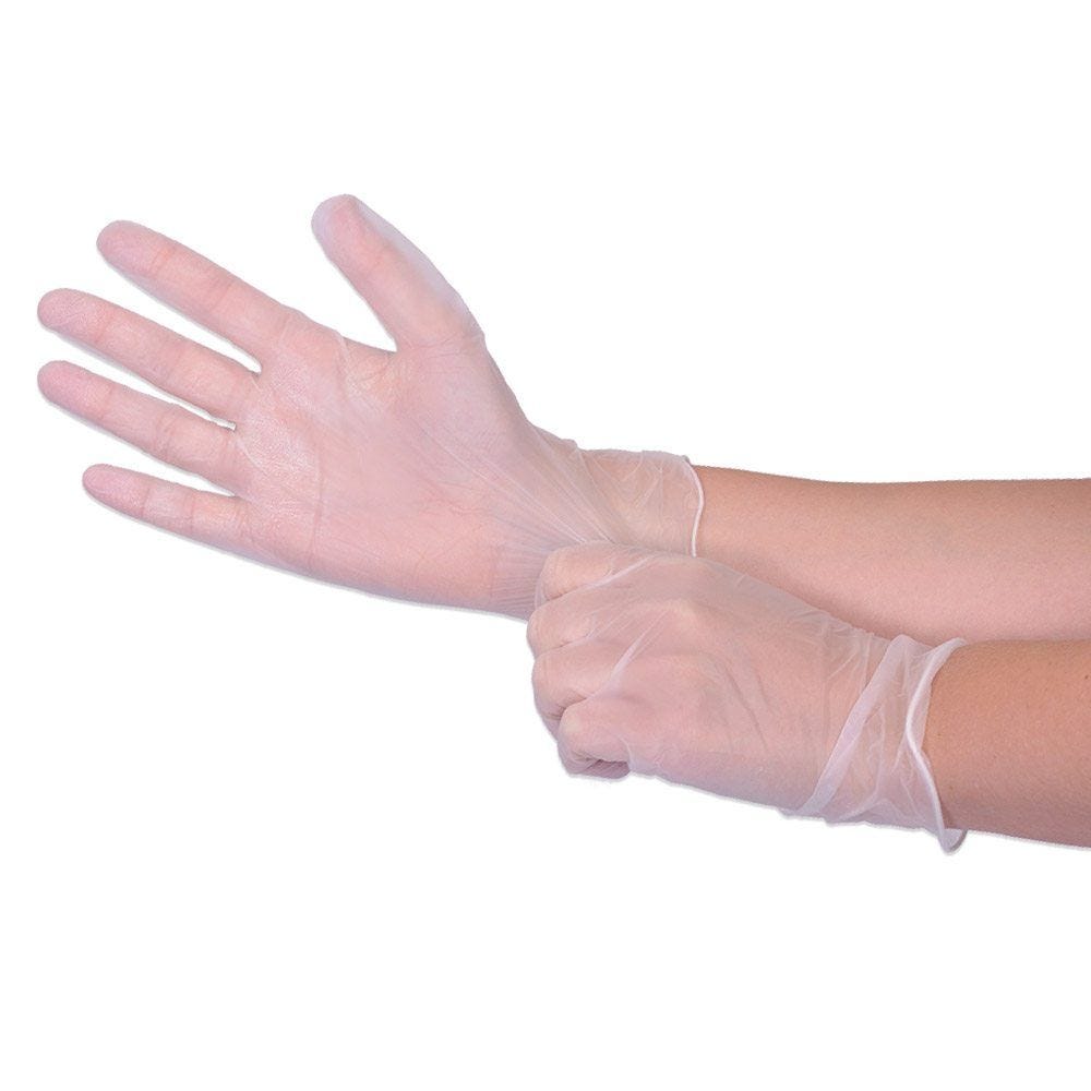 Vinyl Gloves Small 100 Pack