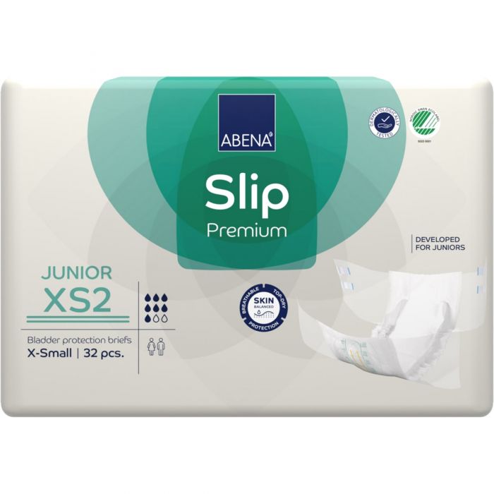 Abena Slip Junior XS2 (1500ml) 32 Pack - front