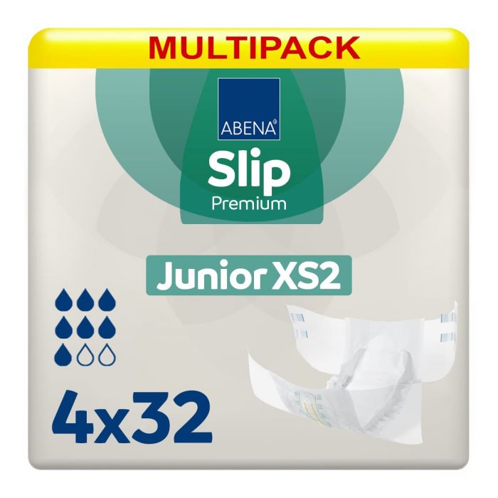 Multipack 4x Abena Slip Junior XS2 (1500ml) 32 Pack - mobile