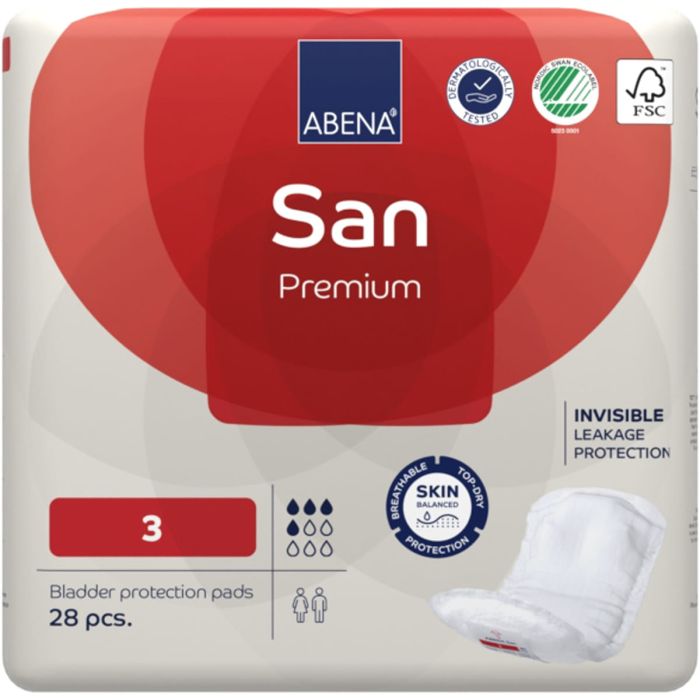 Abena San Premium 3 (500ml) 28 Pack - front pack
