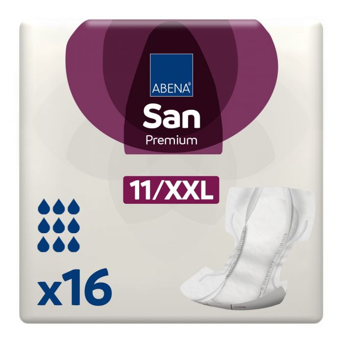 Abena Abri-San 11 XXL (3400ml) 14 Pack - mobile