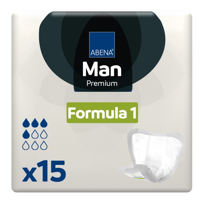 Abena Man Premium Formula 1 (450ml) 15 Pack - mobile