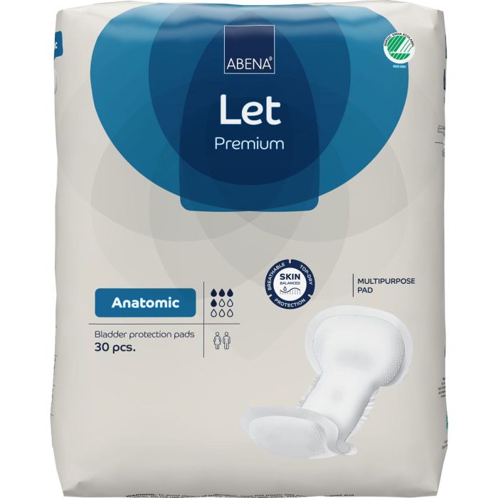 Abena Let Premium Anatomic (500ml) 30 Pack - front - 1000021345