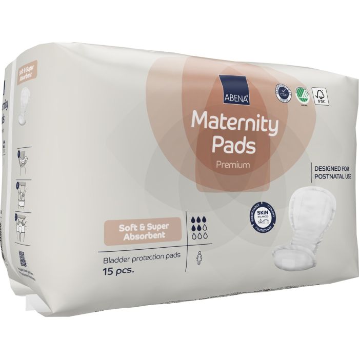 Abena Maternity Pads Premium (800ml) 15 Pack - right