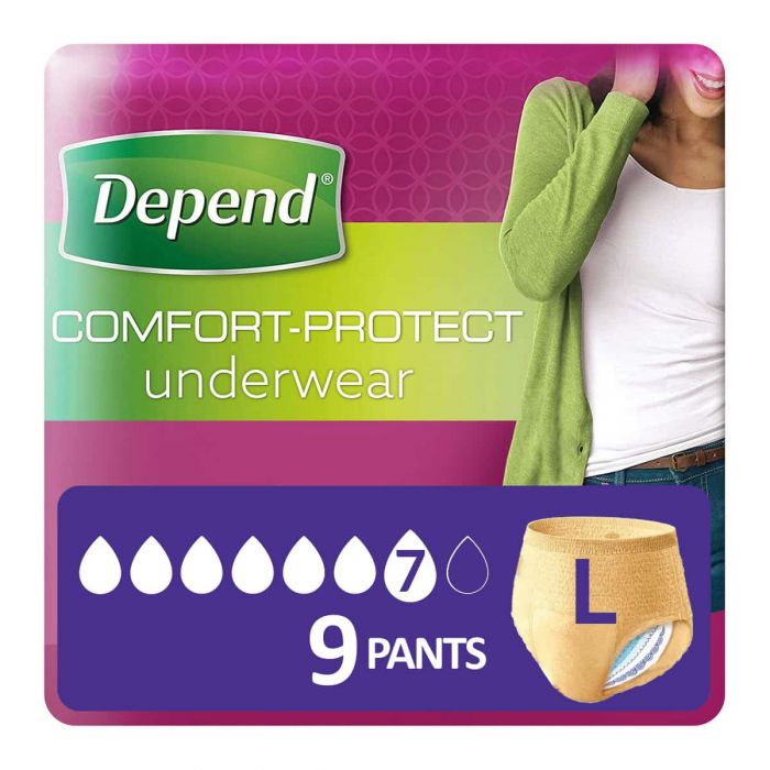 Depend Comfort-Protect for Women Large (1360ml) 9 Pack - mobile
