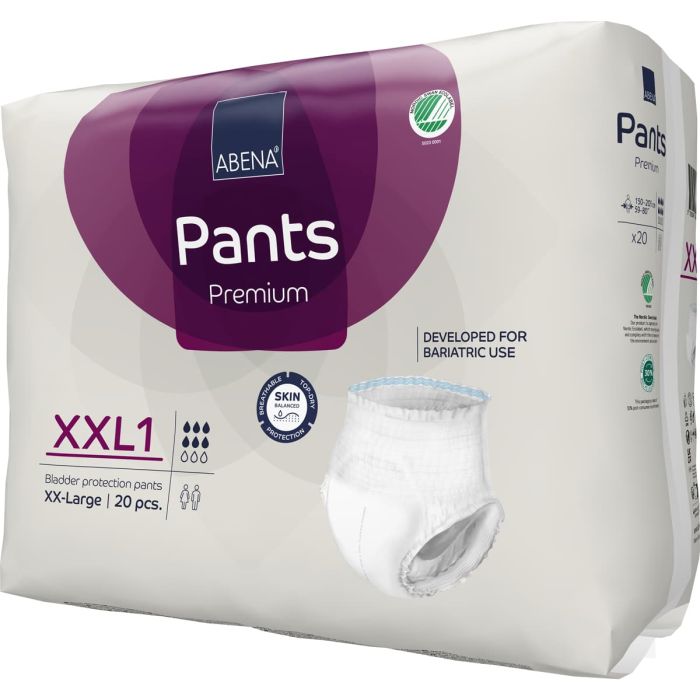 Abena Pants Premium XXL1 Bariatric (1700ml) 20 Pack - pack 2