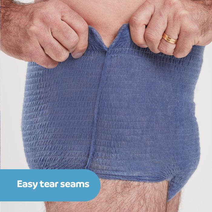 Vivactive Men Active Fit Underwear Medium (1700ml) 9 Pack - easy tear seams