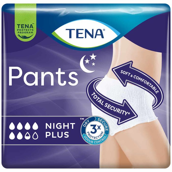 TENA Pants Night Plus XL (1700ml) 10 Pack