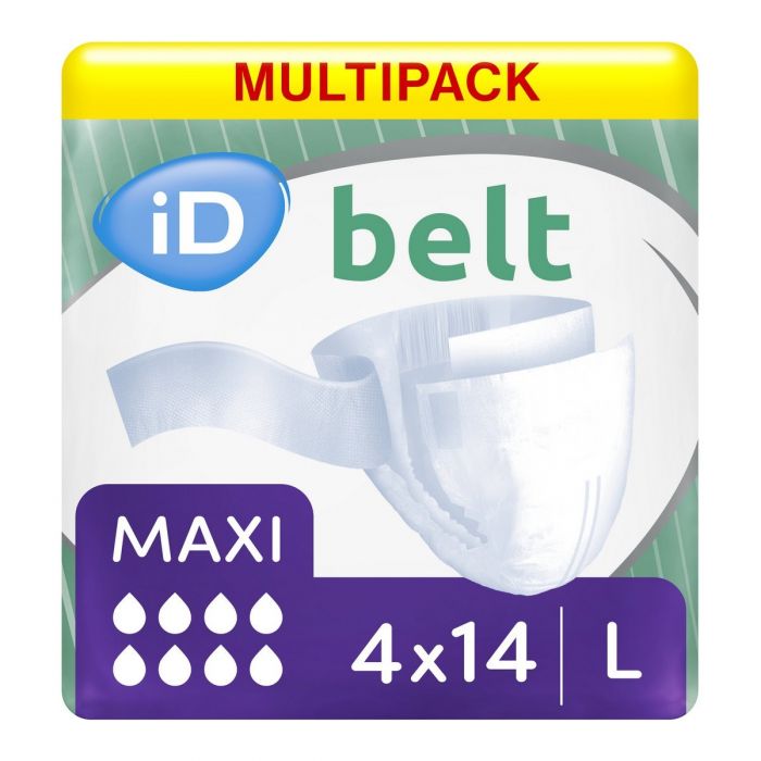 Multipack 4x iD Expert Belt Maxi Large (3400ml) 14 Pack