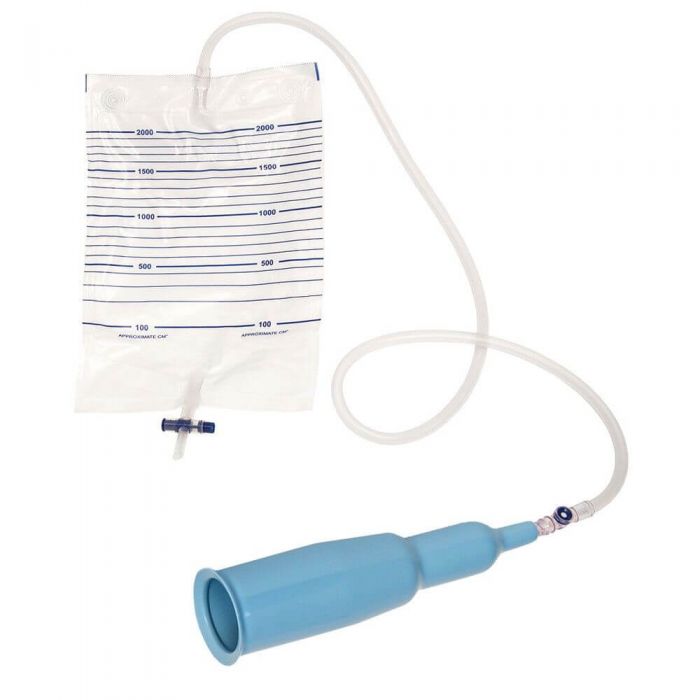Male Urinal Funnel with Drainage Bag