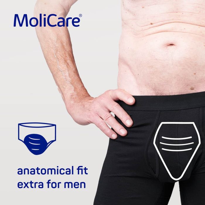 MoliCare Premium Men Pouch (330ml) 14 Pack - anatomical fit
