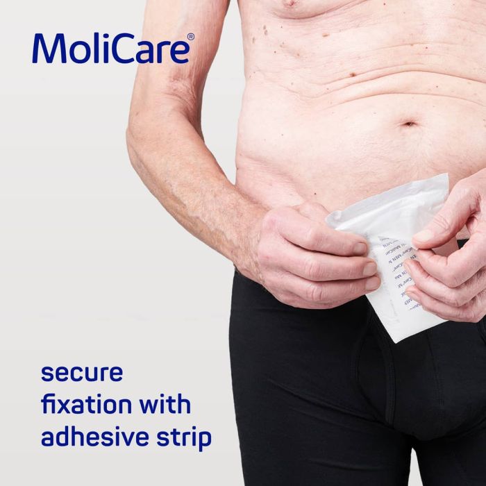 MoliCare Premium Men Pouch (330ml) 14 Pack - secure fixation