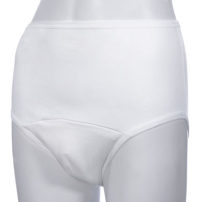 Women&apos;s High Waisted Brief White (280ml) Large