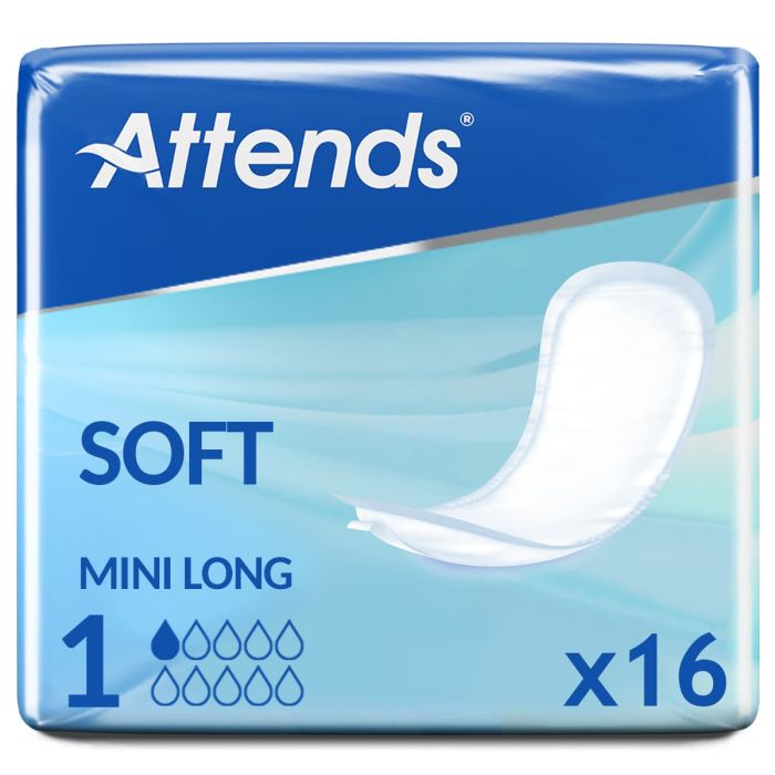 Attends Soft 1 Mini Long (249ml) 16 Pack