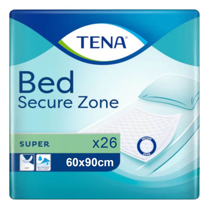 TENA Bed Super 60x90cm (2350ml) 26 Pack