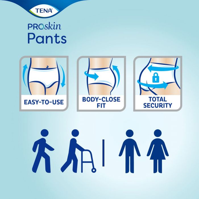 TENA Pants Plus Classic Medium (1300ml) 14 Pack - secondary 1