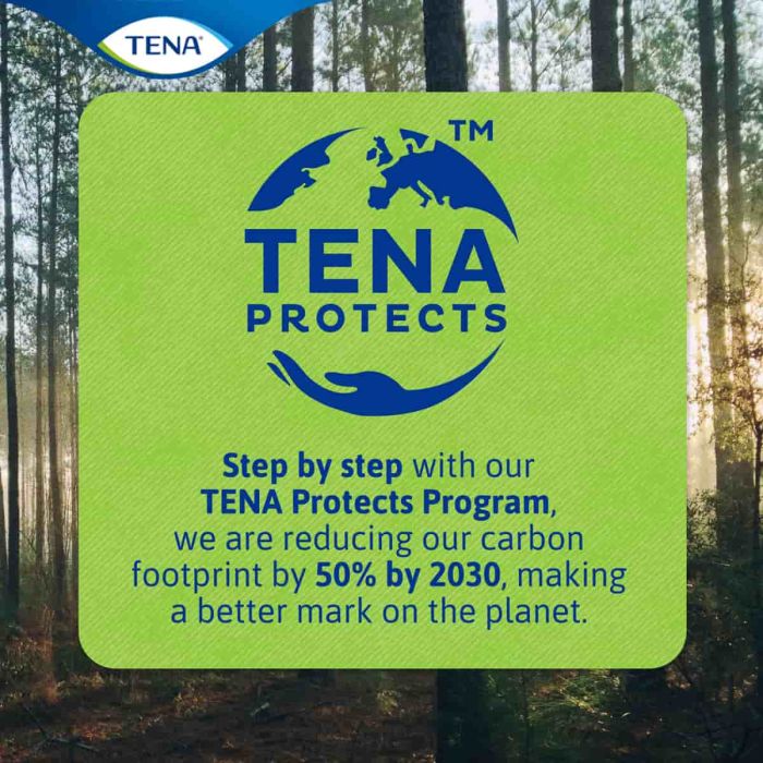 TENA Silhouette Normal Blanc Low Waist Pants Large (750ml) 5 Pack - tena protects