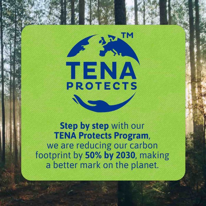 TENA Discreet Extra Plus (629ml) 8 Pack - Tena protects