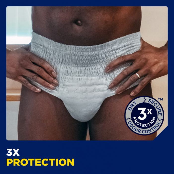 TENA Men Active Fit Pants Normal Grey Small/Medium (850ml) 12 Pack - secondary 5