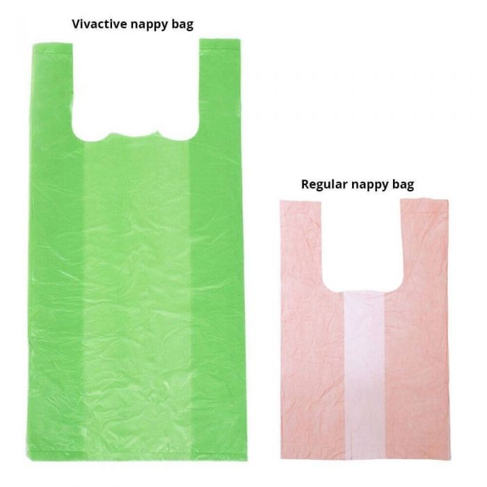 Vivactive Incontinence Nappy Disposal Bags XL 100 Pack