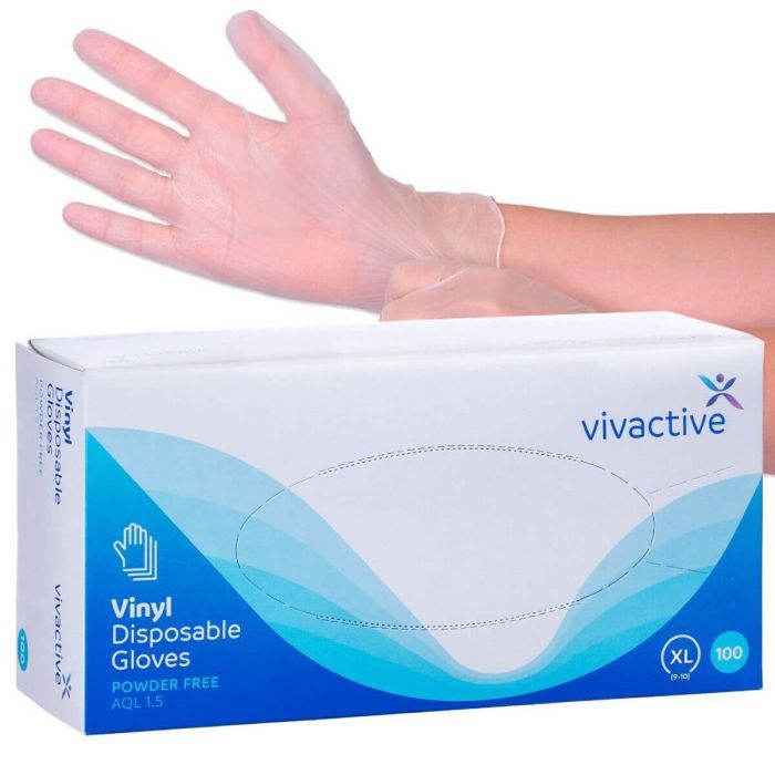 Vivactive Vinyl Gloves XL 100 Pack