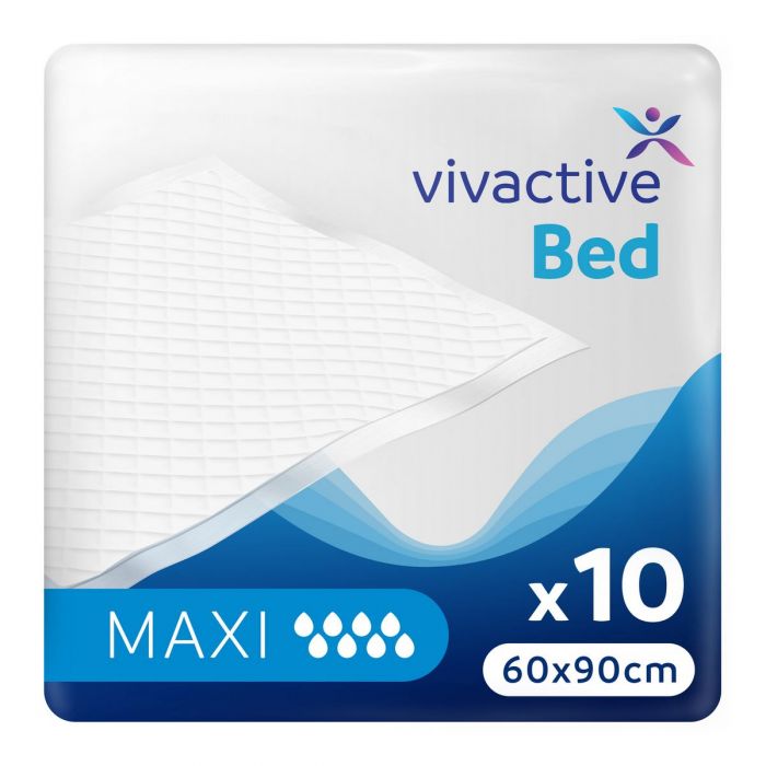 Vivactive Bed Pads Maxi 60x90cm (2600ml) 10 Pack - mobile