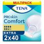 Multipack 2x TENA Comfort Extra (1800ml) 40 Pack