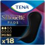 TENA Silhouette Noir Mini Pad (170ml) 18 Pack - mobile