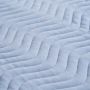 Washable Bed Pad Blue With Tuck In Sides (5000ml) King Size - Close up
