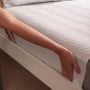 Washable Bed Pad White With Tuck In Sides (4000ml) Double - Tuck in Side