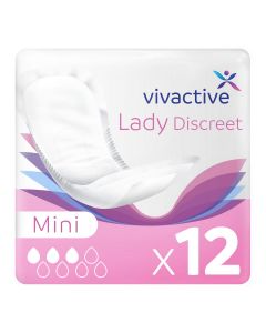 Vivactive Lady Discreet Mini (320ml) 12 Pack - Mobile