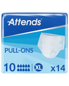 Attends Pull-Ons 10 X Large (2100ml) 14 Pack - mobile