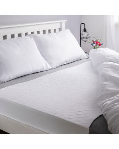 Washable Bed Pad White With Tuck In Sides (4000ml) King Size