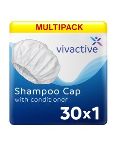 Multipack 30x Vivactive Shampoo Cap With Conditioner - mobile
