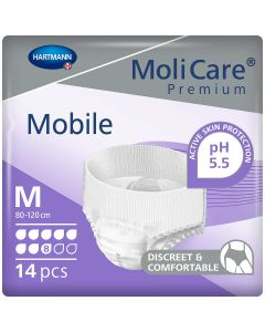 MoliCare Premium Mobile Pants Super Plus Medium (2015ml) 14 Pack - mobile