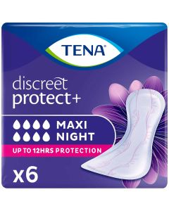 TENA Discreet Protect+ Maxi Night (914ml) 6 Pack