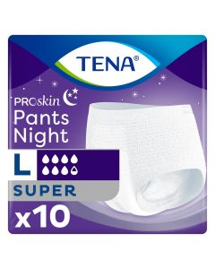 TENA Pants Night Super Large (2100ml) 10 Pack - mobile