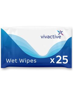 Vivactive Wet Wipes - 25 Pack