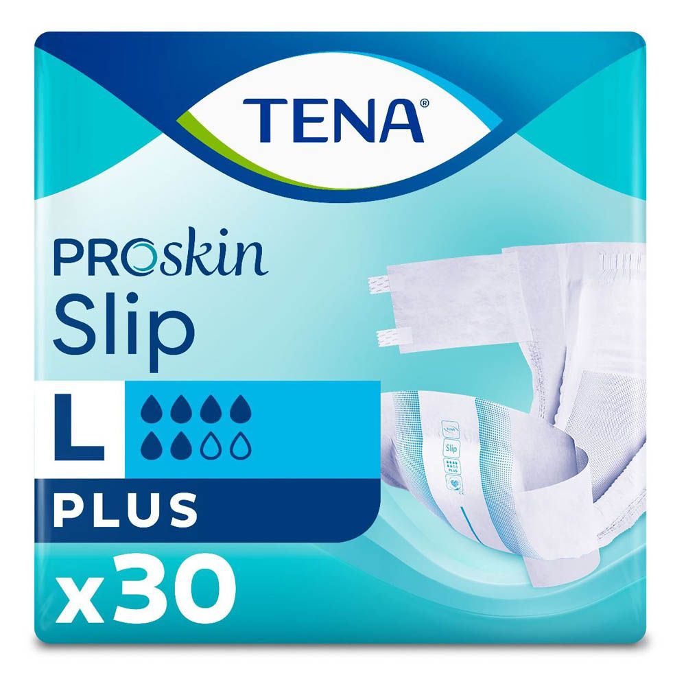 TENA Slip Plus Large (2360ml) 30 Pack | Age Co Incontinence ...