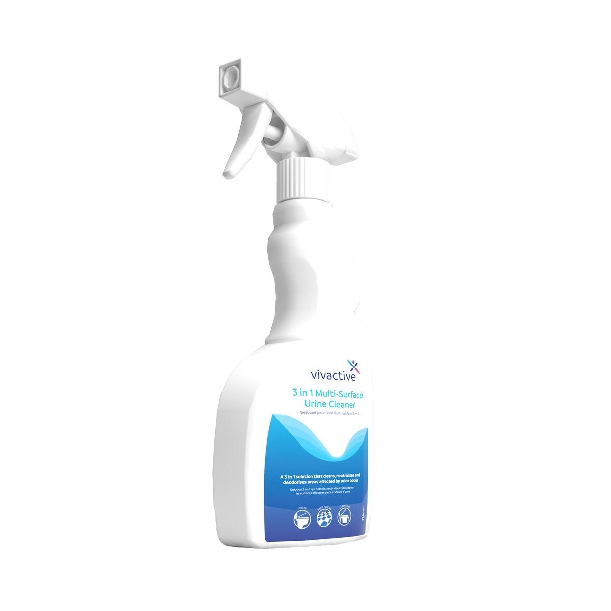 Vivactive 3 in 1 Urine Cleaner with Odour Neutraliser 750ml