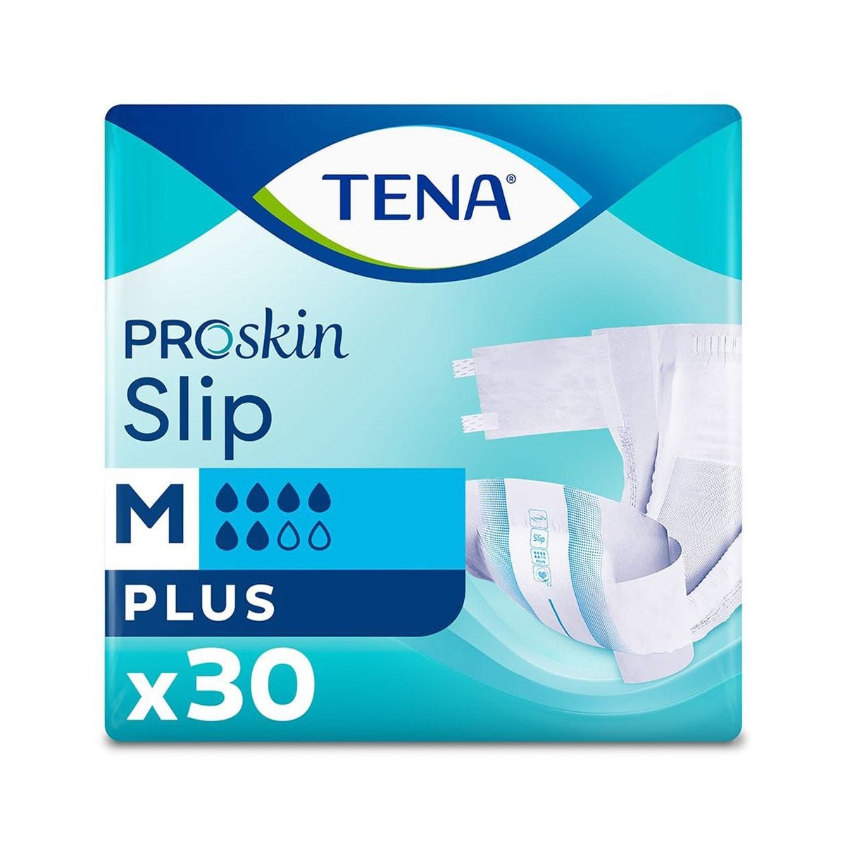TENA ProSkin Slip Plus Medium 2165ml 30 Pack AgeUKIncontinence