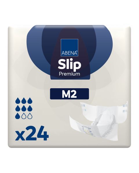 Abena Slip Premium M2 Medium (2600ml) 24 Pack