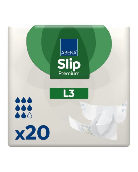 Abena Slip Premium L3 Large (3400ml) 20 Pack