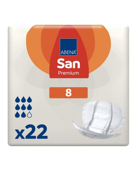 Abena San Premium 8 (2500ml) 22 Pack