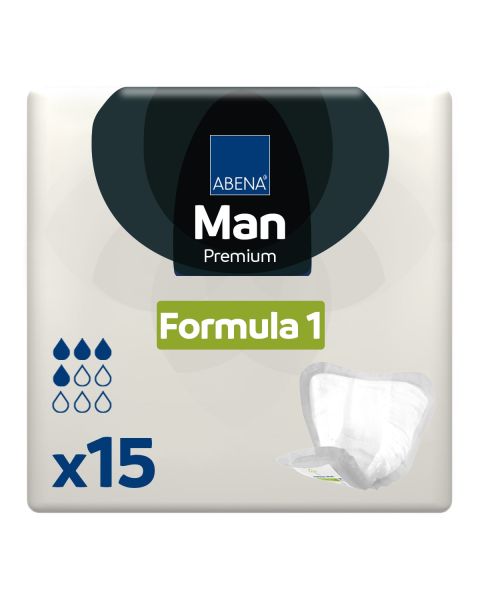 Abena Man Premium Formula 1 (450ml) 15 Pack