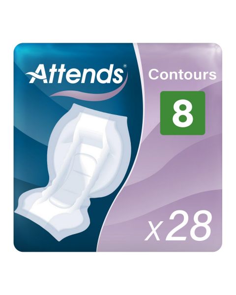 Attends Contours 8 (2178ml) 28 Pack