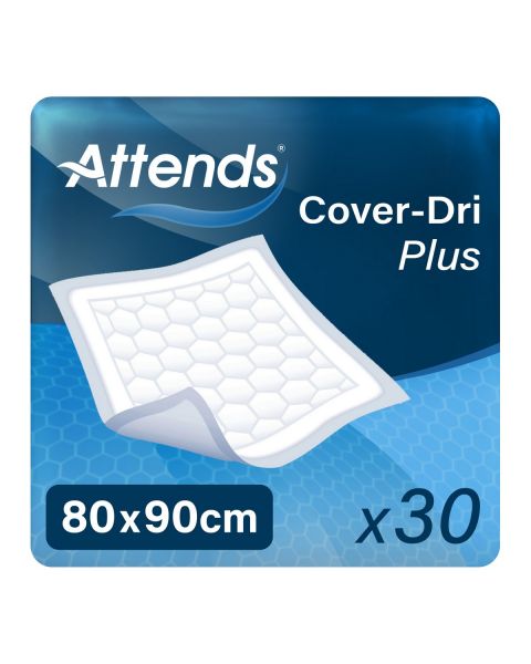 Attends Cover-Dri Plus 80x90cm (1729ml) 30 Pack