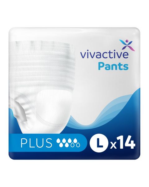Vivactive Pants Plus Large (1590ml) 14 Pack